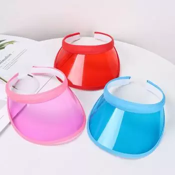 Кепка из ПВХ с козырьком от солнца для женщин и мужчин, защитная от ультрафиолета, пляжная, легкая, для путешествий, повседневная, спортивная