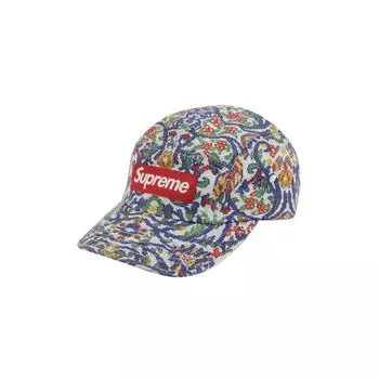 Кепка из саржевого чиноса Supreme, гобелен 23SS -