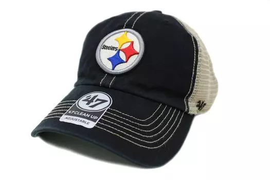Кепка из семи сеток TRAWLER 47 CLEAN UP NFL Pittsburgh Steelers [Forty Brand]