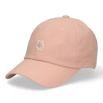 Кепка из смеси хлопка и льна с логотипом Кепка с логотипом HEMP [Mozu] (розовый) розовый