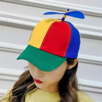 Кепка-кнопка Bamboo Dragonfly Rainbow Adventure Dad Hat Kids Boys Girls Sun Cap S