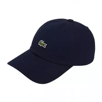 Кепка Lacoste Basic Cotton Twill темно-синяя Rk209e 53gws FREE999