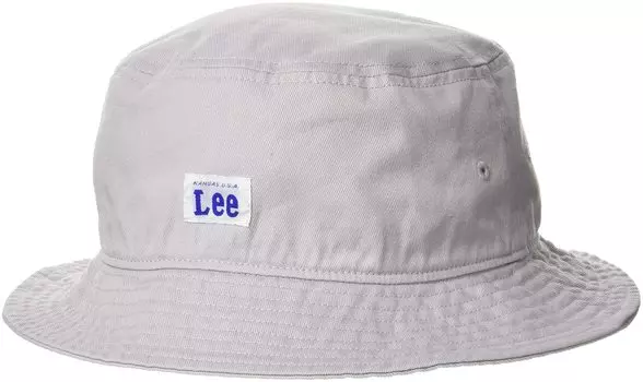 Кепка LE BUCKET COTTON TWILL Серая 58см [Lee] серый