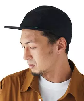 Кепка LEN COOL JET CAP Льняная кепка Cool Jet Cap с длинными полями, легкая, большого размера, для отдыха на природе, повседневная, весна-лето, длина окружности L, черная чёрный