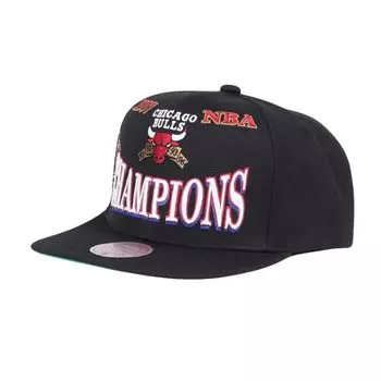Кепка Mitchell Ness NBA 1997 ЧЕМПИОНЫ S & HHSS1077-CBUYYPPPBLCK (Черный/FF/Мужской, женский)