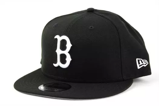 Кепка MLB Snapback 9FIFTY ЧЕРНО-БЕЛАЯ Американская лига Boston Red Sox Boston Red Sox [New Era] и