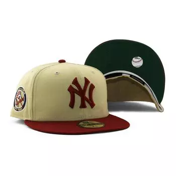 Кепка модного цвета с полями 59FIFTY New York Yankees MLB 50TH ANNIVERSARY GREEN UV NEW ERA NEW YORK YANKEES Кепка с номером 5950 (Новая эра) (JP, Размер, 58,7 см)