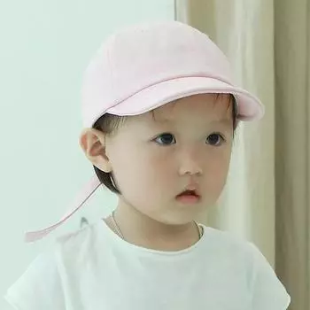Кепка Monsieur Colorful String Yamchae, 48см, розовая, Популярная детская одежда в Корее