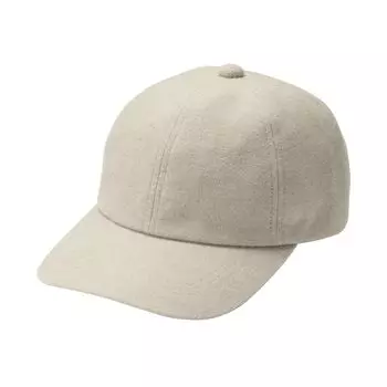 Кепка MUJI из фланели с начесом, унисекс, для взрослых, DB0QJA4A, песочно-бежевая, 55–59 см