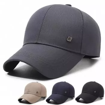 Кепка мужская весна осень уличное бейсболка для среднего возраста спортивная шляпа от солнца хаки