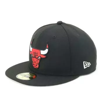 Кепка NBA 59FIFTY Chicago Bulls черная [New Era] 61,5 см
