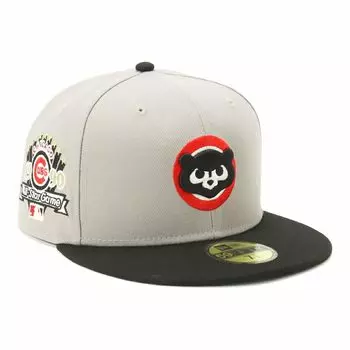 Кепка New Era 59FIFTY 14562009 NER35C4087 MLB Chicago Cubs CUB SIDE PATCH Эксклюзивная шляпа ONSPOTZ 5950 Боковая нашивка Прямой плоский козырек Стильный уличный бренд