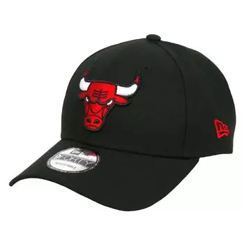Кепка NEW ERA 9FORTY Кепка Баскетбольная NBA Логотип Бренд Гольф Унисекс Глубокий Холодный Черный Bulls Свободный Размер [New Era] Мужская Женская