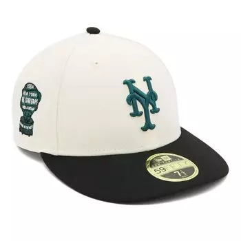 Кепка New Era LP 59FIFTY 70845781 NER35C7528 MLB New York Mets NYM Spruce White White 7 SIDE PATCH ONSPOTZ Custom Made Hat Gokyu Fifty Stylish Street