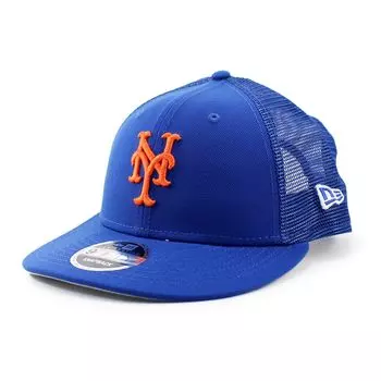 Кепка New Era Mesh Cap LP9FIFTY New York Mets MLB TRUCKER MESH CAP BLUE NEW ERA NEW YORK METS Низкопрофильная снэпбэк [Б/у]