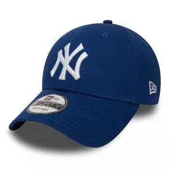 Кепка New Era New York Yankees Strapback 9 FORTY Kappe Base Cap для мальчиков, регулируемый размер, один размер США, синий цвет