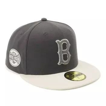 Кепка Newera 59FIFTY 14676990 NER35C8246 MLB Boston Red Sox BOS Graphite Gray 7 SIDE PATCH ONSPOTZ изготовленная на заказ кепка Gokyu Fifty Stylish Street Brand