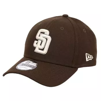 Кепка NewEra Кепка Newera 9FORTY MLB Major League Cool Stylish Padres Brown x Beige [New Era] Мужская женская коричневая… [Товар]