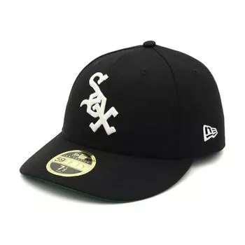 Кепка newera LP 59FIFTY 70845753 NER35C1927 MLB Chicago White Sox CWS черная черная 7 UNDER VISOR ONSPOTZ изготовленная на заказ кепка Gokyu Fifty Newera Deep BB Cap