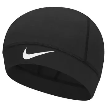 Кепка Nike Skull Cap Large Dri-Fit (Черно-белый), Черный,