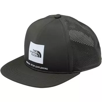 Кепка North Tech Logo унисекс дышащая новая серо-коричневая темно-серая свободный размер [The Face] зеленая/новая