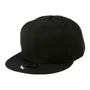 Кепка Обычная Кепка Snapback 9FIFTY 99HeadwearShop Наклейка Включена Бейсболка Унисекс Полиэстер Черный [New Era] Мужская [Товар]