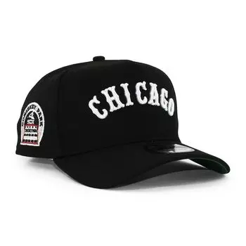 Кепка Ограниченная Кепка SNAPBACK 940 MLB MiLB NFL NBA Кепка Цветной Козырек Козырек Боковая нашивка White Sox [New Era] EU/AU (Чикаго (КОМИСКИ ПАРК)) [Элемент]