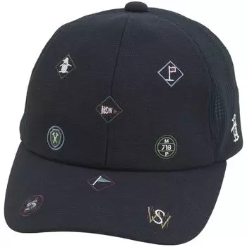 Кепка охлаждающая кепка с вышитым летающим узором антибактериальная и устойчивая к запахам впитывающая пот быстросохнущая гольф MGBXJC09 NV00 [Munsingwear] мужская (военно-морской флот)