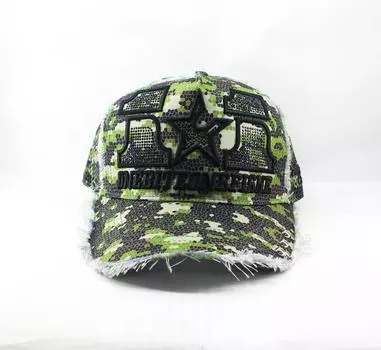 Кепка One Bite One Fish OBOF OBOF-24 Bitten Camou