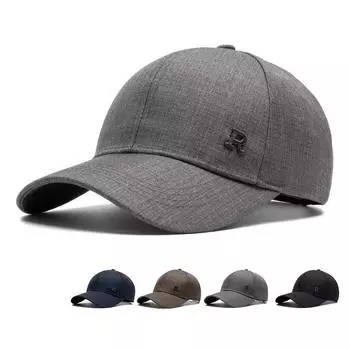 Кепка осень-зима для людей среднего и пожилого возраста, мужская бейсболка, кепка от солнца для улицы, кепка для папы и дедушки светло-серый