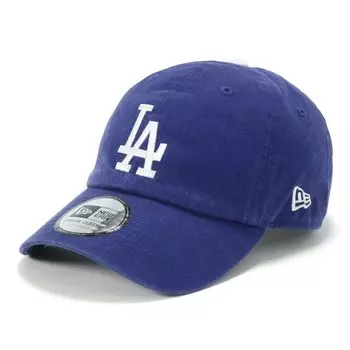 Кепка повседневная классическая Los Angeles Dodgers темно-синяя [New Era]