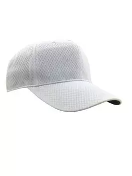 Кепка REWARD Practice Cap All Mesh с шестиугольным козырьком сзади, черная, белая, M CP-112 белый