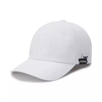 Кепка с аппликацией M Белая AGEUUCP04 [Anew Golf] (унисекс) белый
