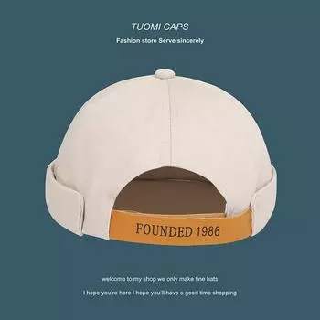 Кепка с большой окружностью головы, мужская и женская, летняя, модная, бейсболка для мальчиков, весенне-осенняя, солнцезащитная, кепка для мужчин M56-58cm чёрный