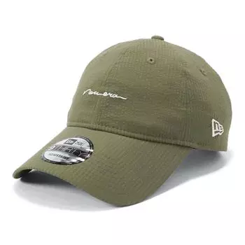 Кепка с длинным козырьком ONSPOTZ Custom Made Olive FREE 9Thirty Long Visor Easy Snap Coolmax Seersucker Handwritten Logo [New Era]