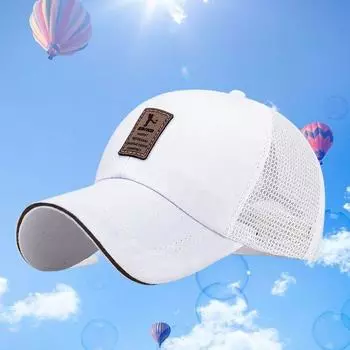 Кепка с козырьком, летняя бейсбольная кепка, сетчатая кепка для мужчин и женщин, кепка дальнобойщика с козырьком, шляпа для папы, спортивная кепка на открытом воздухе, регулируемая шляпа с этикеткой