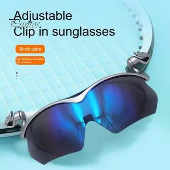 Кепка с козырьком Солнцезащитные очки с защитой от ультрафиолета, блокирующие солнечный свет, противоскользящая дорожная шляпа Кепка с козырьком Солнцезащитные очки для активного отдыха Велоспорт Пеший туризм Гольф Поляризованные очки Кепка серый