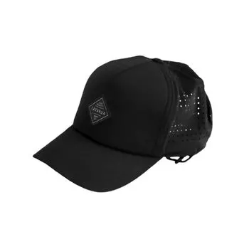 Кепка с лазерной сеткой, популярная кепка с лазерной резкой и защитой от ультрафиолета для мужчин и женщин, унисекс, для активного отдыха на море, для серфинга, рыбалки, кемпинга TM1018 ЧЕРНЫЙ [Tabarua] чёрный