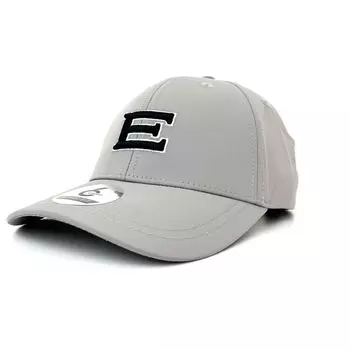 Кепка с логотипом E для гольфа и рыбалки, унисекс, серебристо-серая [Elite Grip] 56-60 см