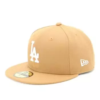 Кепка с плоским козырьком CAP MLB Dodgers Wheat 7 5950 LOSDOD WHE SWHT [New Era] 3/4