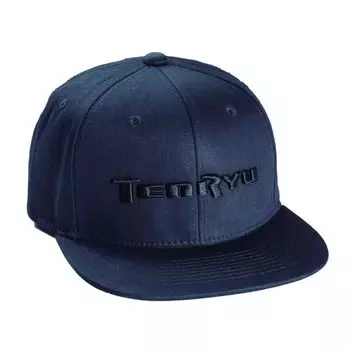 Кепка с плоским козырьком, черная, бесплатная [Tenryu] чёрный