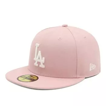 Кепка с плоским козырьком MLB Dodgers LA Pink Rouge 7 59Fifty MLB Los Angeles Dodgers [New Era] 1/4