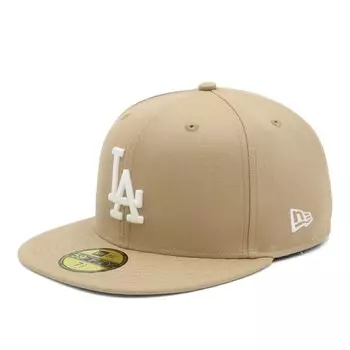Кепка с плоским козырьком MLB Dodgers LA Camel 8 59Fifty MLB Los Angeles Dodgers [New Era]