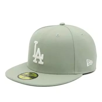 Кепка с плоским козырьком MLB Dodgers LA Everest Green 7 59Fifty MLB Los Angeles Dodgers [New Era] 7/8