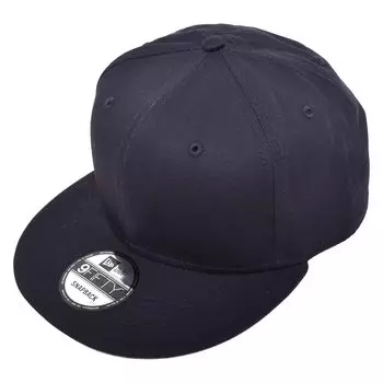 Кепка с плоским козырьком Snapback Кепка с плоским козырьком NE400 Бейсболка Free Navy [New Era] Мужская женская 08.Dark [Товар]