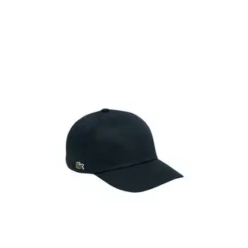 Кепка с пустой передней частью, 6-панельная, темно-синяя [Lacoste] [Официальная] Мужская