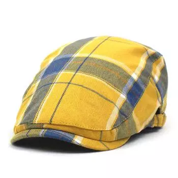 Кепка с утиным язычком, женский повседневный тонкий берет, британский стиль, кепка с короткими полями, мужская кепка с загнутыми полями, передняя кепка M56-58cm розовый