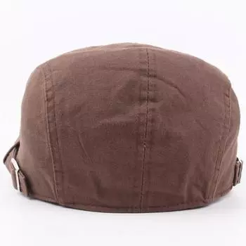 Кепка с вышитыми буквами для людей среднего и пожилого возраста, весна-лето, хлопковая кепка с козырьком для улицы, повседневная берет-шляпа Adjustable серый