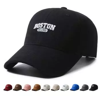 Кепка с вышитыми буквами Мужчины Женщины Кепка Спортивный солнцезащитный козырек Бейсболка Конский хвост Панама Кепка Snapback Шляпа Солнцезащитный козырек Шляпы Рыболовная шляпа чёрный