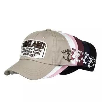 Кепка с вышивкой весна лето осень новая мода солнцезащитный козырек хлопковая бейсболка для мужчин и женщин Adjustable хаки